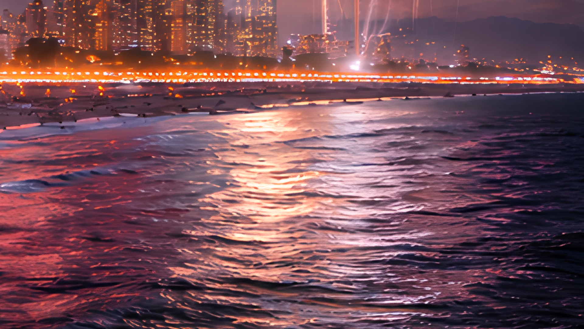 Aura Wallpaper - 2026 Fireworks (Full HD)