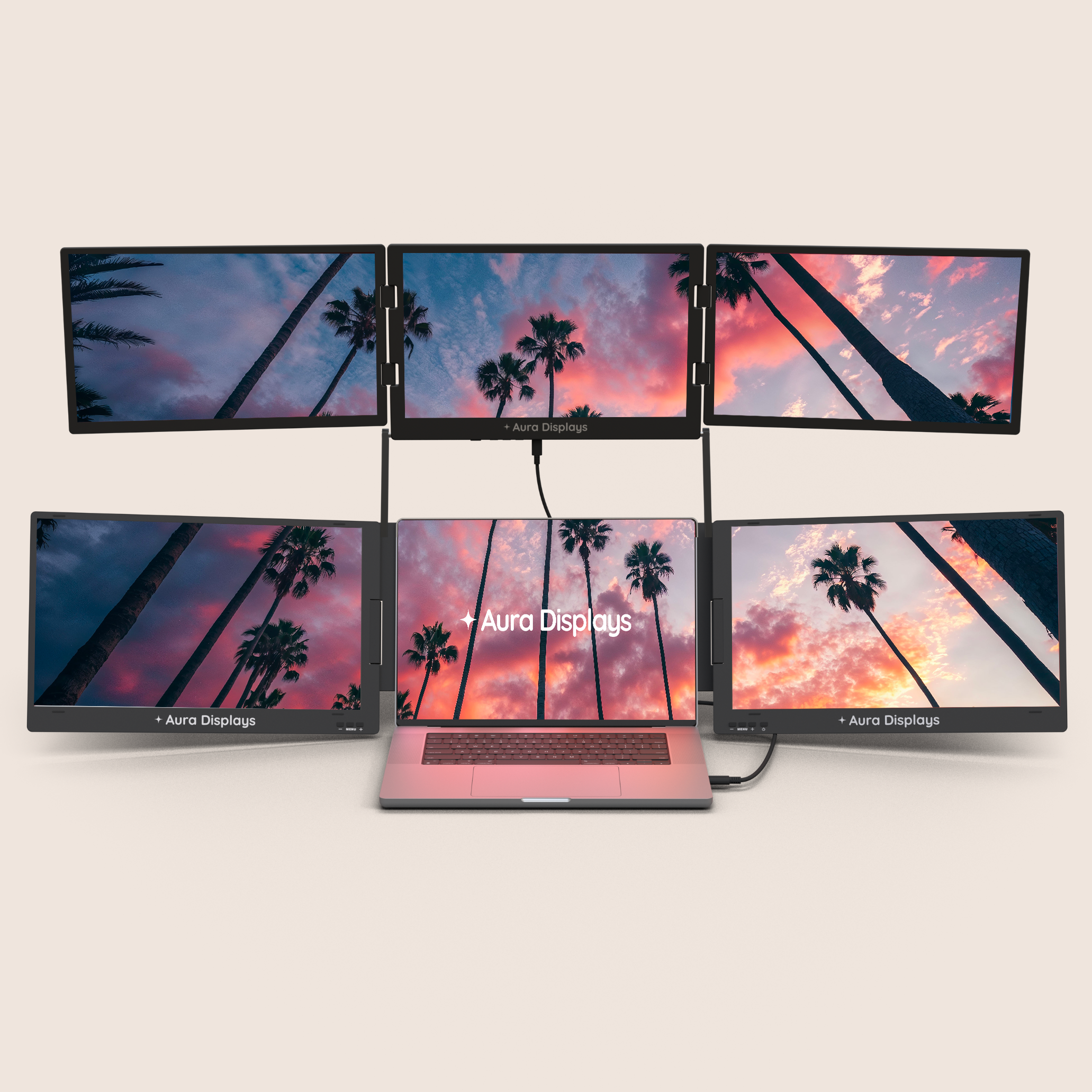 Aura Wallpaper - Los Angeles (Full HD)